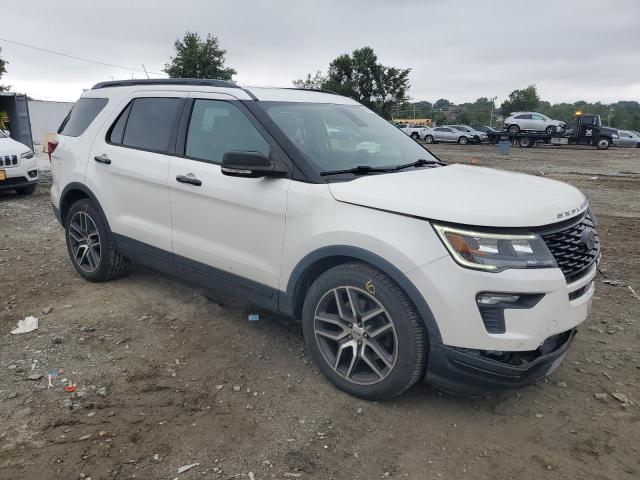 1FM5K8GT1JGB97649 - 2018 FORD EXPLORER SPORT 白色 照片 4
