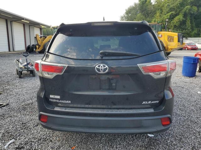 5TDJKRFH5GS289416 - 2016 TOYOTA HIGHLANDER XLE 黑色 照片 6
