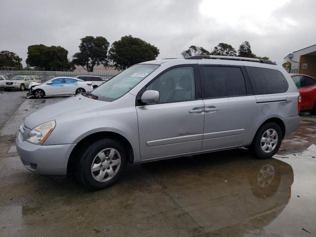 KNDMG4C37A6335281 - 2010 KIA SEDONA LX GRAY photo 1