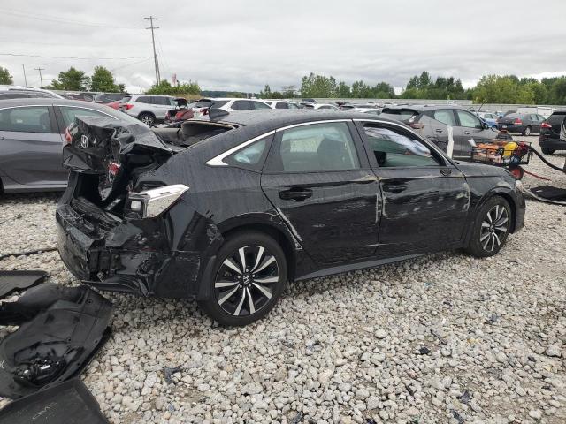 2HGFE1F71RH312683 - 2024 HONDA CIVIC EX BLACK photo 3