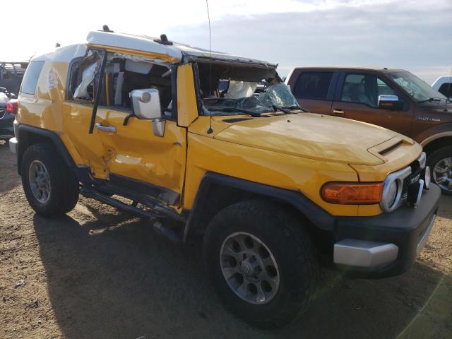 JTEBU4BF2AK085723 - 2010 TOYOTA FJ CRUISER YELLOW photo 4