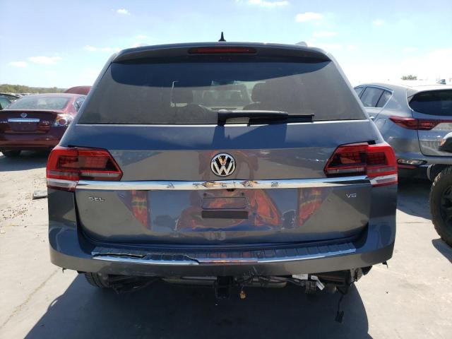 1V2ER2CA8KC607923 - 2019 VOLKSWAGEN ATLAS SEL GRAY photo 6