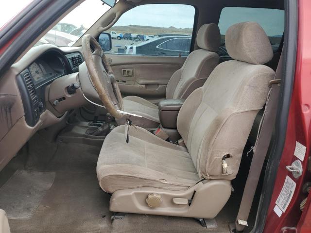 5TEHN72N61Z758450 - 2001 TOYOTA TACOMA DOUBLE CAB RED photo 7