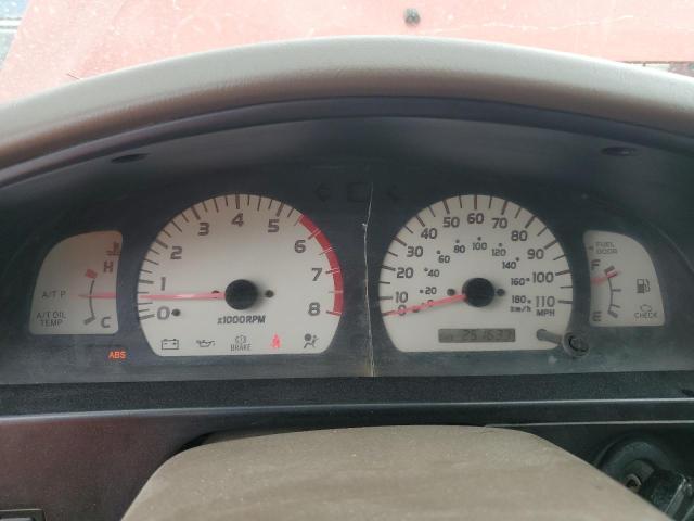 5TEHN72N61Z758450 - 2001 TOYOTA TACOMA DOUBLE CAB RED photo 9