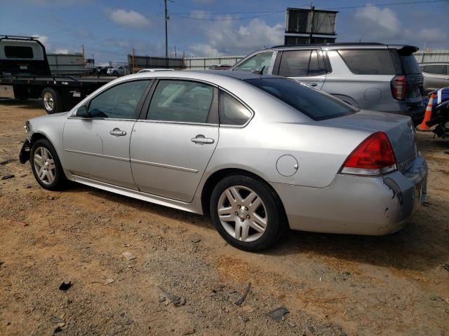 2G1WG5E36D1138506 - 2013 CHEVROLET IMPALA LT SILVER photo 2
