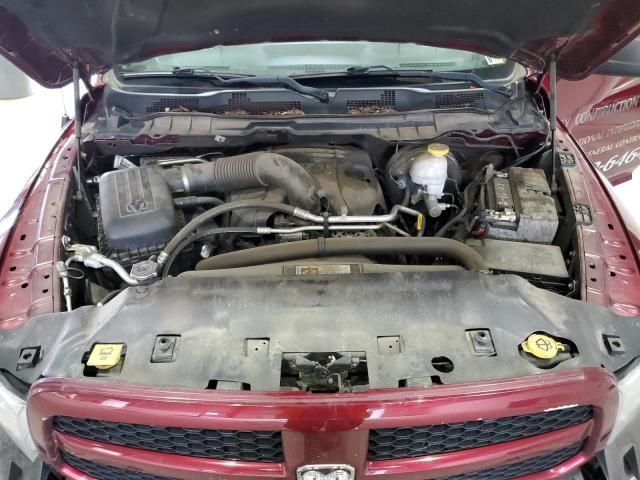 1C6RR7FT3KS517296 - 2019 RAM 1500 CLASS TRADESMAN Բորդո լուսանկար 11