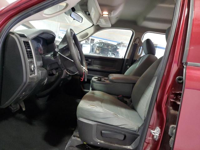 1C6RR7FT3KS517296 - 2019 RAM 1500 CLASS TRADESMAN Բորդո լուսանկար 7