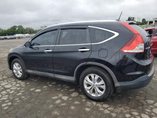 2HKRM4H77DH692349 - 2013 HONDA CR-V EXL BLACK photo 2
