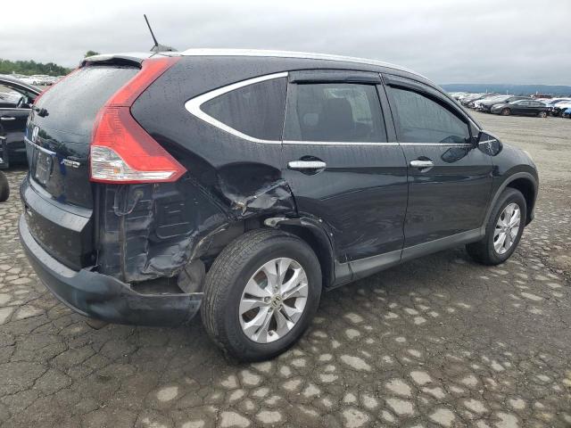 2HKRM4H77DH692349 - 2013 HONDA CR-V EXL BLACK photo 3