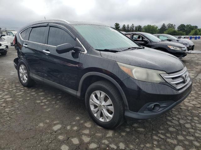 2HKRM4H77DH692349 - 2013 HONDA CR-V EXL BLACK photo 4