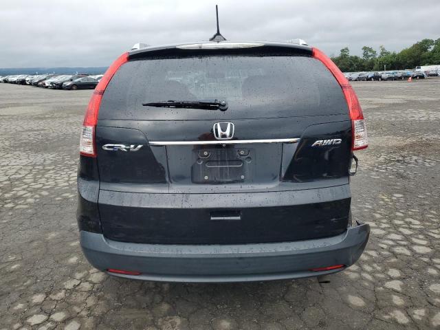 2HKRM4H77DH692349 - 2013 HONDA CR-V EXL BLACK photo 6