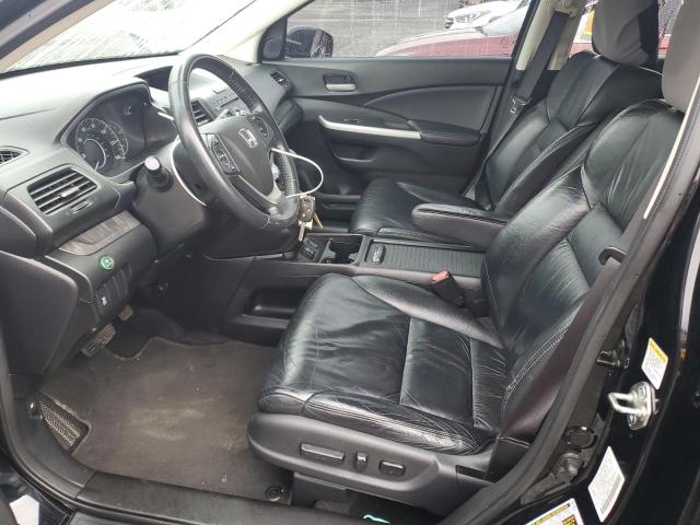 2HKRM4H77DH692349 - 2013 HONDA CR-V EXL BLACK photo 7