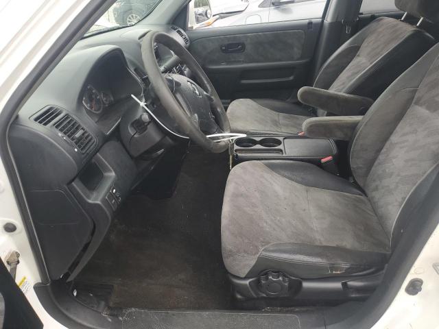 JHLRD78844C042144 - 2004 HONDA CR-V EX WHITE photo 7