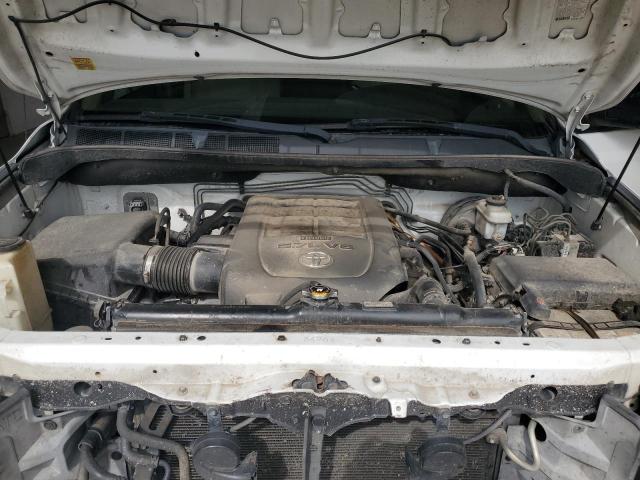 5TFUW5F19BX197581 - 2011 TOYOTA TUNDRA DOUBLE CAB SR5 WHITE photo 11