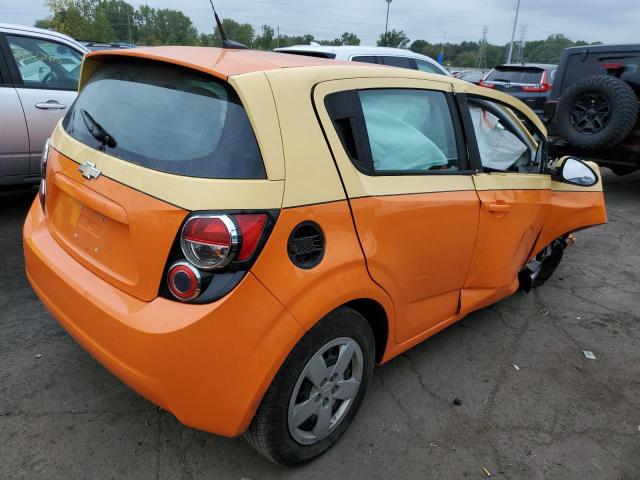 1G1JA6SH6D4135756 - 2013 CHEVROLET SONIC LS İki rəngli foto 3