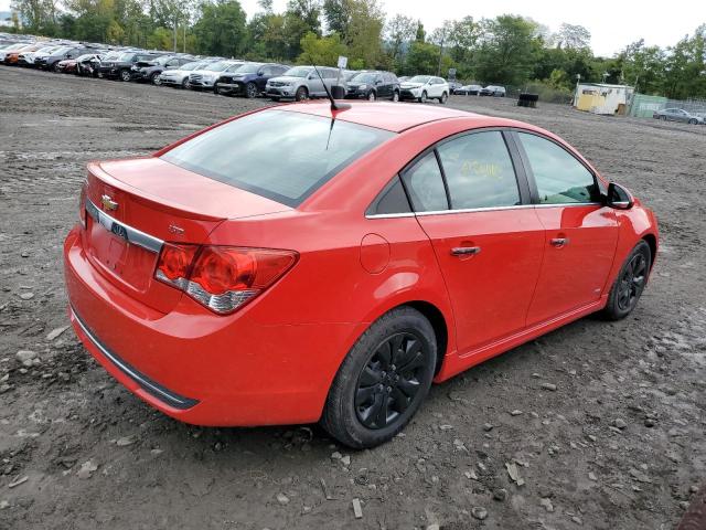 1G1PG5SB3E7288335 - 2014 CHEVROLET CRUZE LTZ RED photo 3