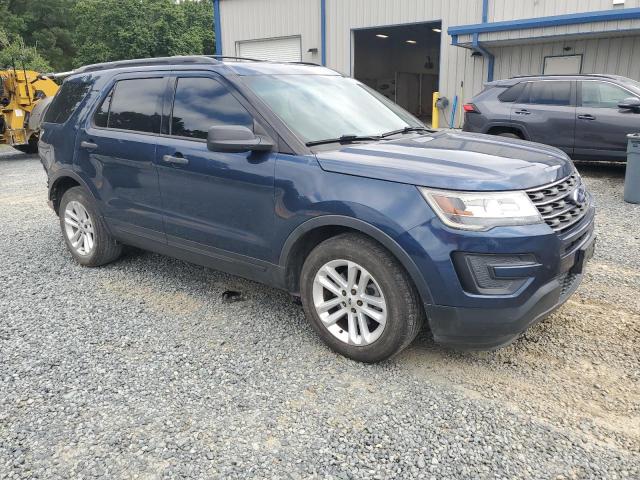1FM5K7B83GGA74375 - 2016 FORD EXPLORER BLUE photo 4