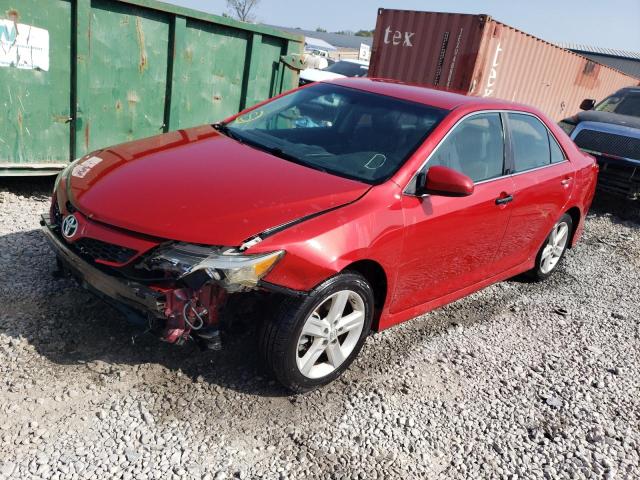 4T1BF1FK3DU708968 - 2013 TOYOTA CAMRY L RED photo 1