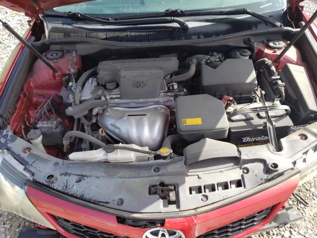 4T1BF1FK3DU708968 - 2013 TOYOTA CAMRY L RED photo 11