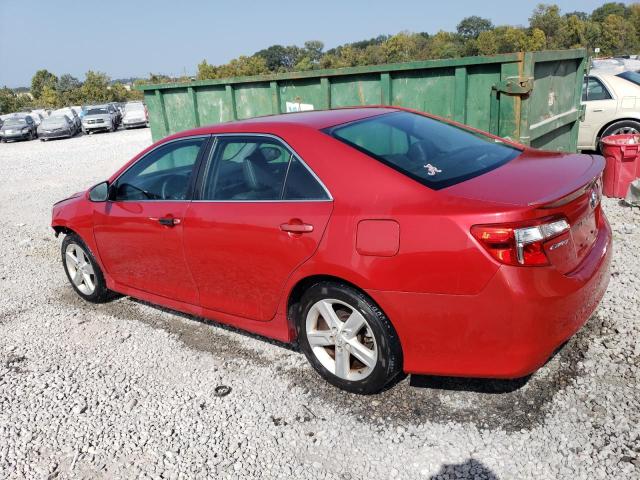 4T1BF1FK3DU708968 - 2013 TOYOTA CAMRY L RED photo 2