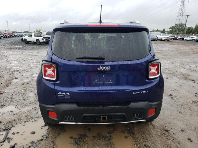 ZACCJBDB7HPE74454 - 2017 JEEP RENEGADE LIMITED BLUE photo 6