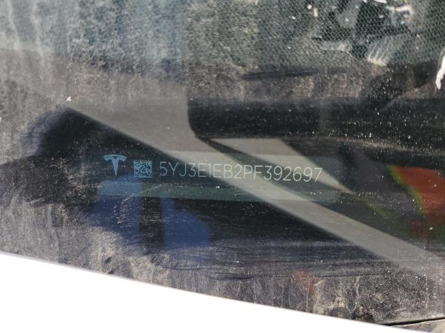 5YJ3E1EB2PF392697 - 2023 TESLA MODEL 3 თეთრი ფოტო 12