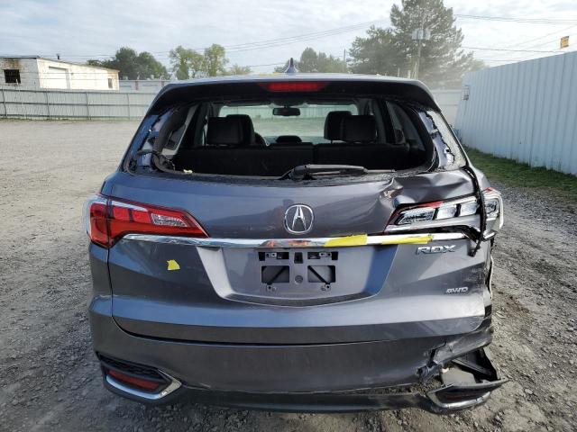 5J8TB4H34HL017182 - 2017 ACURA RDX GRAY photo 6