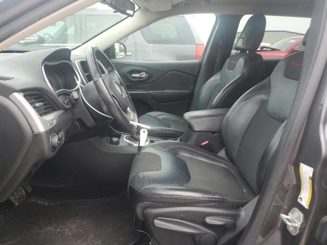 1C4PJMBS1GW232406 - 2016 JEEP CHEROKEE TRAILHAWK ნაცრისფერი ფოტო 7