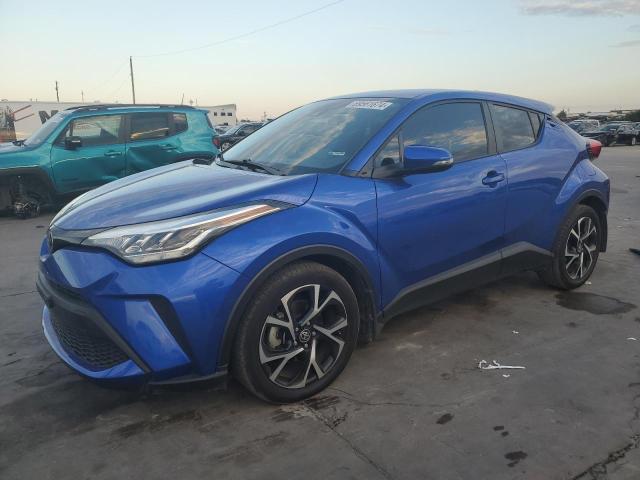 NMTKHMBX8MR139586 - 2021 TOYOTA C-HR XLE BLUE photo 1