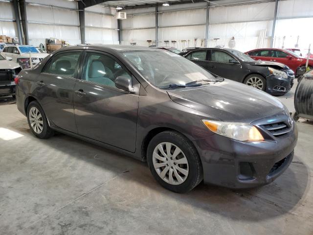 5YFBU4EE5DP127394 - 2013 TOYOTA COROLLA BASE GRAY photo 4