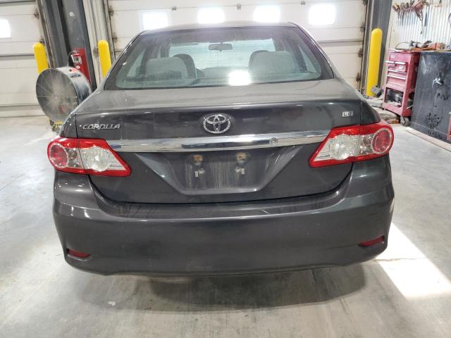 5YFBU4EE5DP127394 - 2013 TOYOTA COROLLA BASE GRAY photo 6