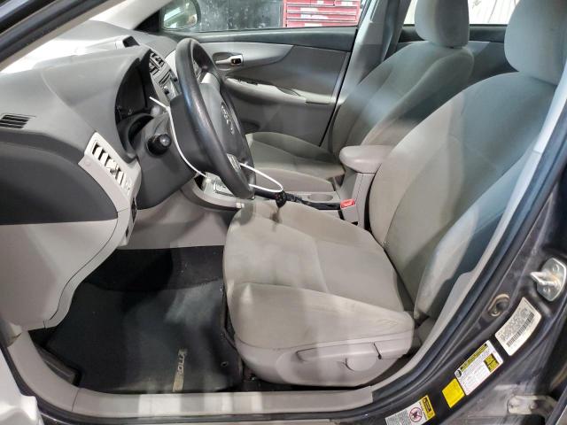 5YFBU4EE5DP127394 - 2013 TOYOTA COROLLA BASE GRAY photo 7
