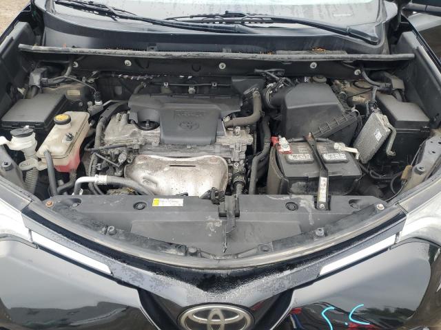 2T3BFREV3JW811711 - 2018 TOYOTA RAV4 LE Սև լուսանկար 12
