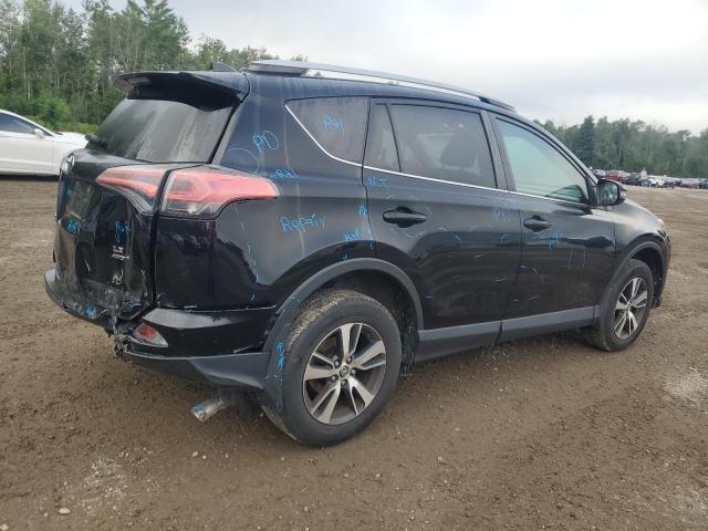 2T3BFREV3JW811711 - 2018 TOYOTA RAV4 LE Սև լուսանկար 3