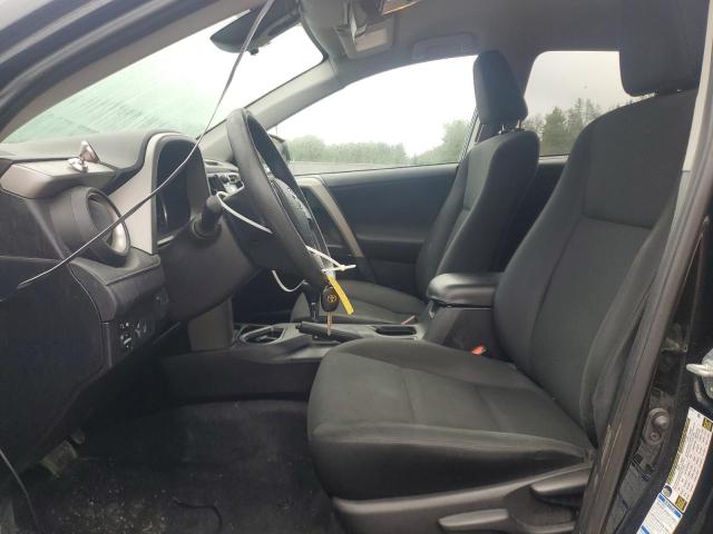 2T3BFREV3JW811711 - 2018 TOYOTA RAV4 LE Սև լուսանկար 7