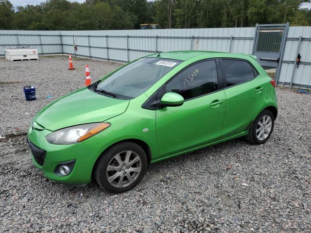 JM1DE1LY4C0151888 - 2012 MAZDA MAZDA2 GREEN photo 1