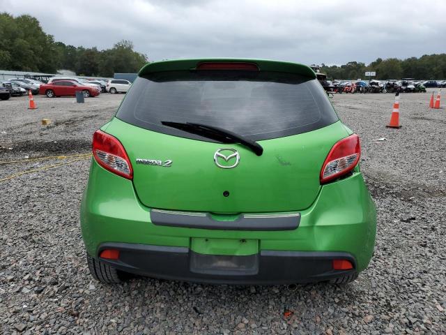 JM1DE1LY4C0151888 - 2012 MAZDA MAZDA2 GREEN photo 6