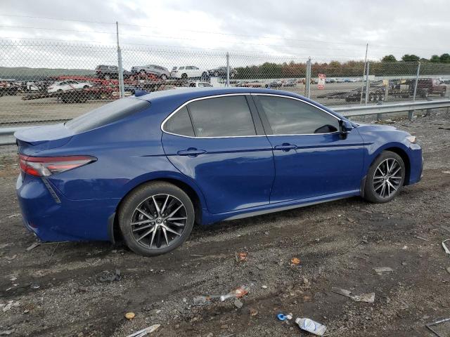 4T1T11BK9PU076975 - 2023 TOYOTA CAMRY SE NIGHT SHADE BLUE photo 3