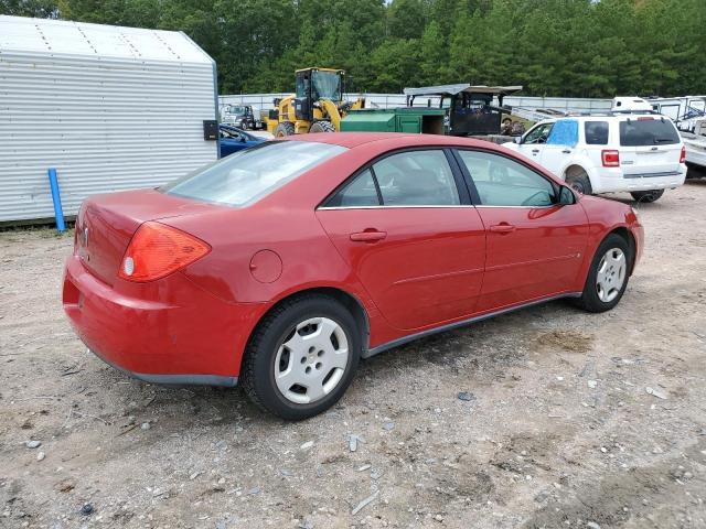 1G2ZF58B374262014 - 2007 PONTIAC G6 VALUE LEADER RED photo 3