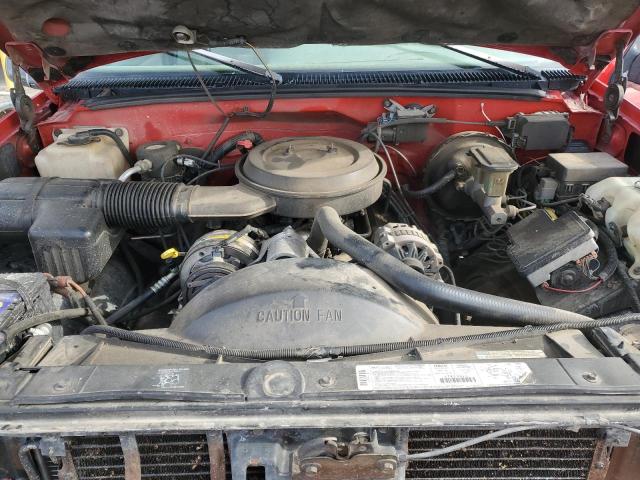 1GNEK13K6SJ420272 - 1995 CHEVROLET TAHOE K1500 RED photo 11