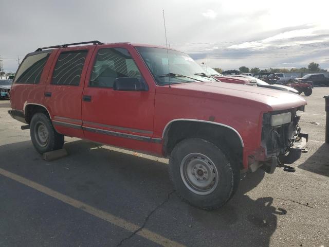 1GNEK13K6SJ420272 - 1995 CHEVROLET TAHOE K1500 RED photo 4