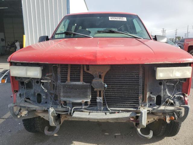 1GNEK13K6SJ420272 - 1995 CHEVROLET TAHOE K1500 RED photo 5