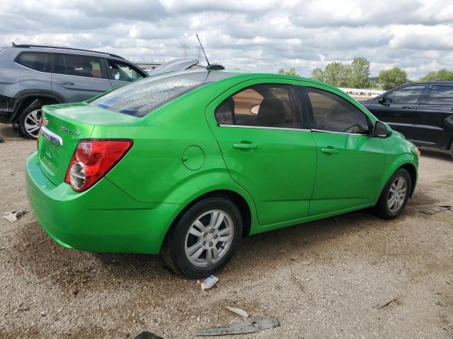 1G1JC5SH4F4133530 - 2015 CHEVROLET SONIC LT GREEN photo 3