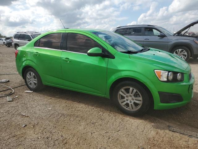 1G1JC5SH4F4133530 - 2015 CHEVROLET SONIC LT GREEN photo 4