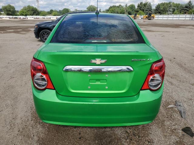 1G1JC5SH4F4133530 - 2015 CHEVROLET SONIC LT GREEN photo 6