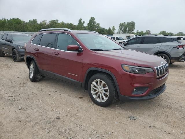 1C4PJLCB7KD455787 - 2019 JEEP CHEROKEE LATITUDE ბურგუნდია ფოტო 4