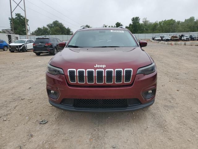 1C4PJLCB7KD455787 - 2019 JEEP CHEROKEE LATITUDE ბურგუნდია ფოტო 5