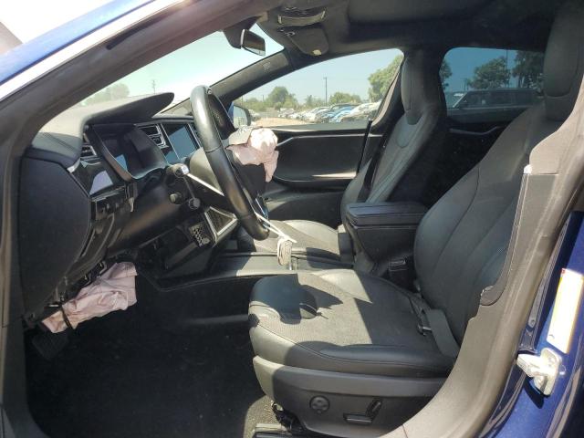5YJSA1E22GF168868 - 2016 TESLA MODEL S Mavi fotoğraf 7
