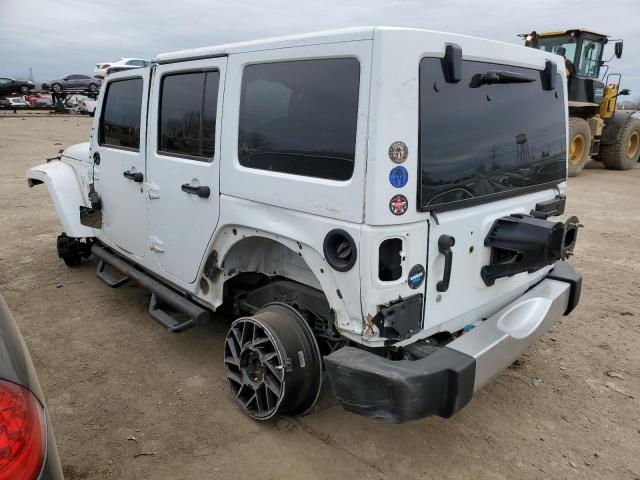 1C4BJWEG8JL832300 - 2018 JEEP WRANGLER U SAHARA WHITE photo 2