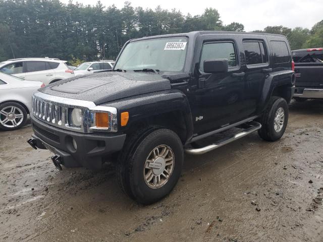 5GTDN13E878236271 - 2007 HUMMER H3 BLACK photo 1